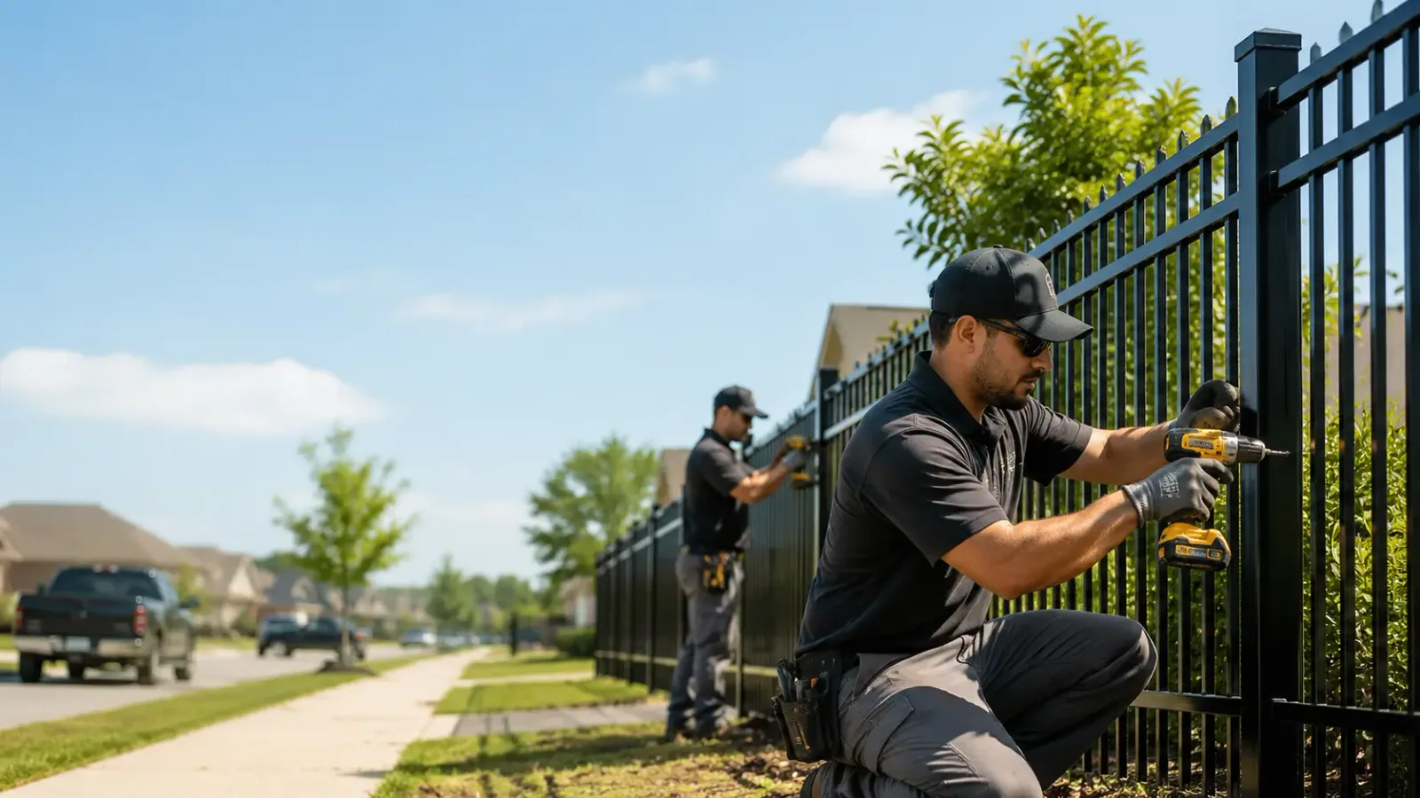 Metal Fence Installation in Harpersville, AL